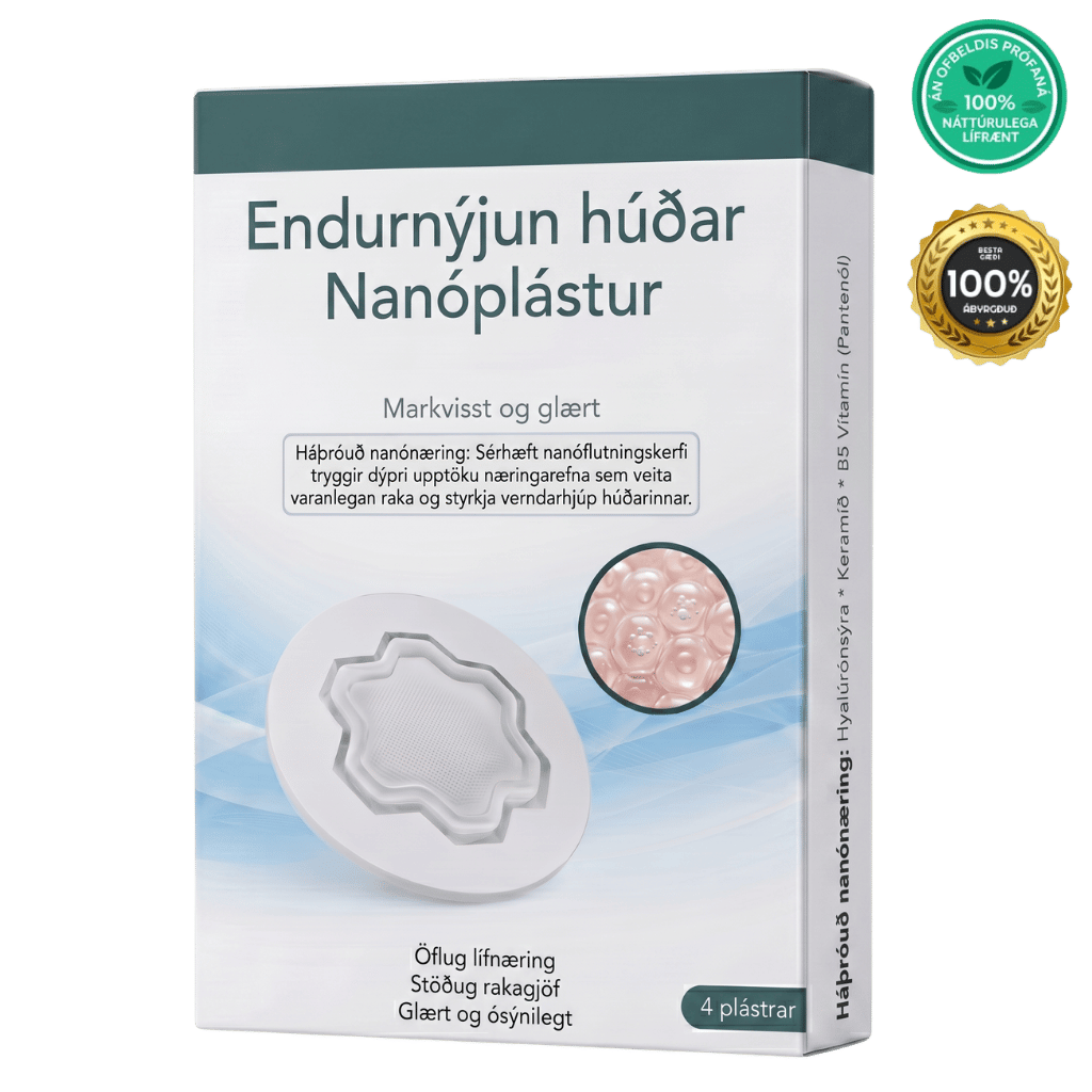 Lúxus nanohúðplástur fyrir endurnýjun húðar