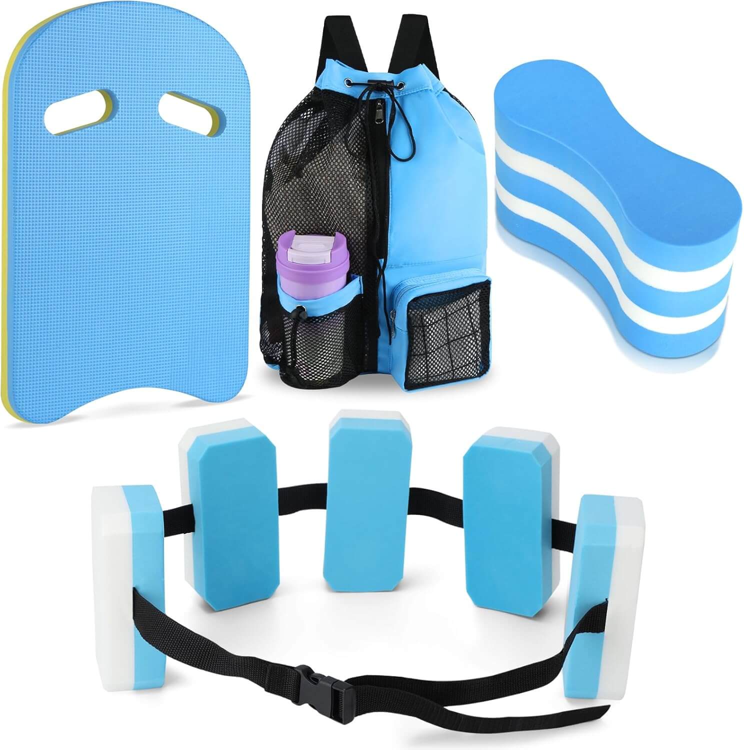 Arcticpure AquaCore Board and accessories for effective water training and rehabilitation.