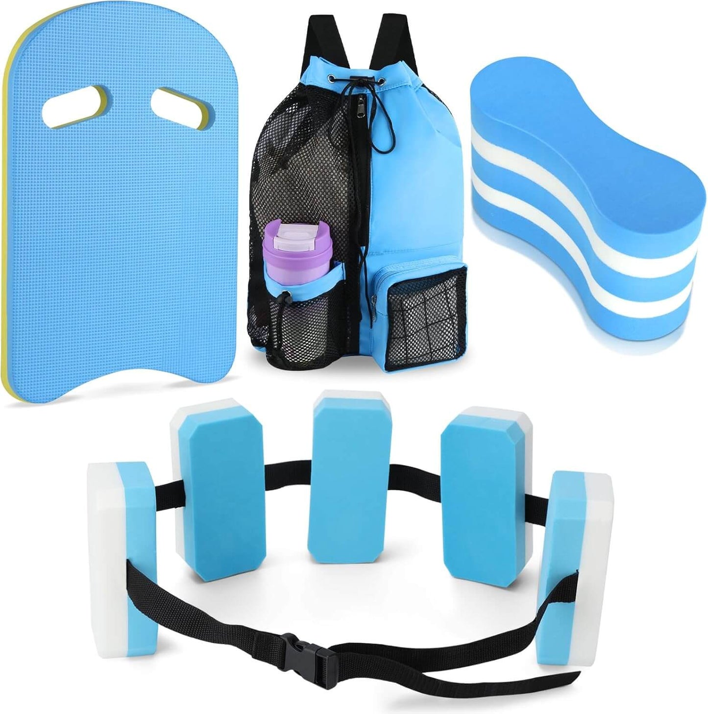 Arcticpure AquaCore Board and accessories for effective water training and rehabilitation.