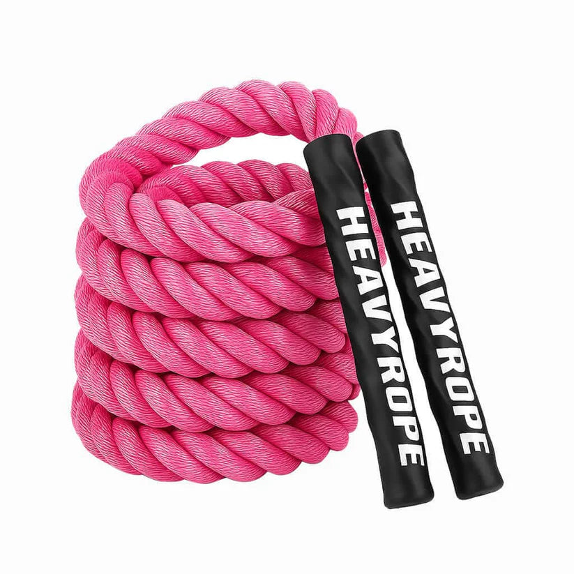Arcticpure CardioRope in vibrant pink, designed for effective cardio workout and fitness training.