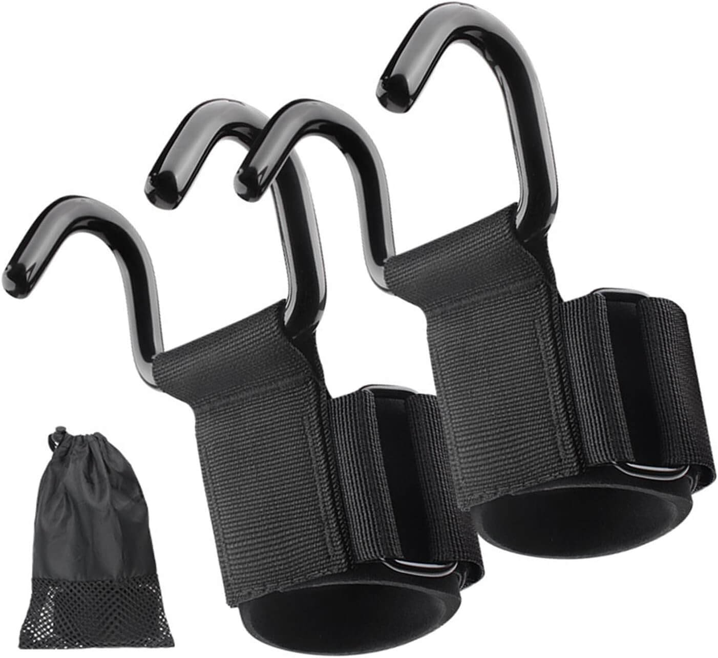 Arcticpure GlideStrap Þjálfari grip hooks with adjustable straps for strength training and deadlifts.